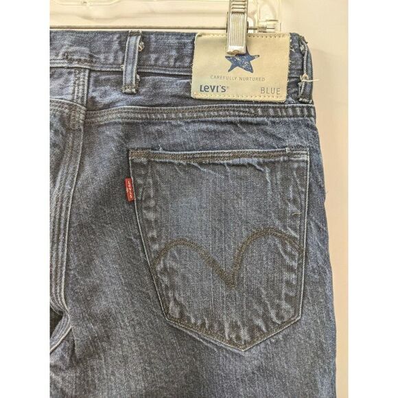 Levi's Blue Carefully Nurtured 31x34 Mens Denim Jeans European 100% Cotton H - Picture 4 of 9